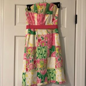 Lily Pulitzer patchwork dress, size 2